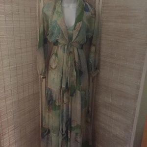 Vintage 1970's Betty Lou dress & matching jacket